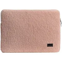 Bombata Teddy Laptop Sleeve - Laptop Hoes geschikt voor 15 / 15.6 / 16 inch Laptops - Roze