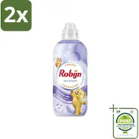 Robijn – Wasverzachter – Puur & Zacht – 780 ml - Voordeelverpakking - 2 stuks - Wasverzachter