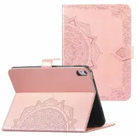 IMoshion Mandala Bookcase voor de Apple iPad 11 (2025) 11 inch A16 / iPad 10 (2022) 10.9 inch - Rose Gold