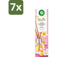 Air Wick - Geurstokjes - Delicate Frangipani Bloemen - Essentiële Oliën - 40 ml - Bulkverpakking - 7 stuks