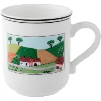 Villeroy & Boch 6x Villeroy & Boch Ontwerp Naif, Kopje, Veelkleurig