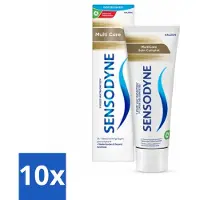 Sensodyne 10 x – Tandpasta – MultiCare – 75 ml - Voordeelverpakking - 10 stuks
