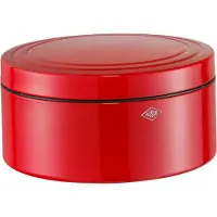 Wesco Classic Line Gebaksdoos met Deksel | 4 Liter | Metaal - Rood | Koekjesdoos