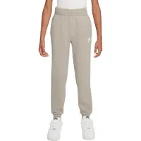 Nike Sportswear Club Fleece Joggingbroek Kids Lichtbruin Wit