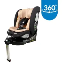 Moni Strike Sand Beige 40-150 cm 360° i-Size Autostoel