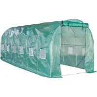 Lendo Online Tunnelkas 200x600x200 cm Groen PE Staal
