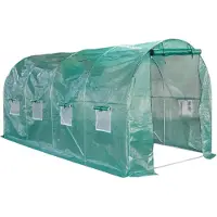 Lendo Online Tunnelkas 200x450x200 cm Groen PE Staal