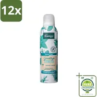 Kneipp - Douche schuim - Goodbye Stress - Watermunt & Rozemarijn - 200 ml - Voordeelverpakking - 12 stuks - Douche foam - Stress verlichten