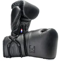 Joya Joyagear Performance Veter Bokshandschoenen - Microfiber - Zwart/Carbon