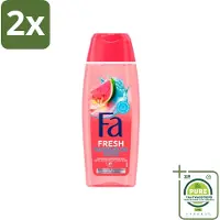 Fa – Douchegel – Fiji Dream – 250 ml - Voordeelverpakking - 2 stuks - Douchegel tropisch - Douchegel hydraterend