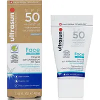 Ultrasun Face Mineral SPF 50 Zonnebrandcrème voor het gezicht 40 ml Tube
