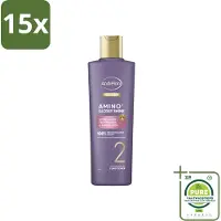 Andrélon 15 x – Conditioner – Pro Care Amino+ Glossy Shine – 250 ml - Grootverpakking - Haar Glans - Aminozuren - Zijdezacht Haar - Spiegelachtige Glans - Zachter Haar