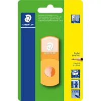 Staedtler Gum-puntenslijper combinatie 511 SE, neon-oranje