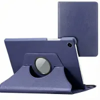 IMoshion 360° draaibare Bookcase voor de Samsung Galaxy Tab A8 - Donkerblauw