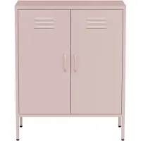 Lendo Online Dressoir Metaal 80x40x100 cm Roze