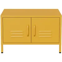 Lendo Online Salontafel Metaal 68x50x43,5 cm Geel