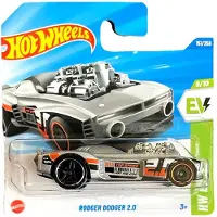 Hot Wheels RODGER DODGER 2.0 CHROME SILBER 1:64 48/250 HW EV 9/10 SHORT CARD 2025