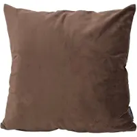 Gek op kussens! Velvet Donkerbruin Kussenhoes | Fluweel - Polyester | 45 x 45 cm
