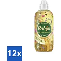 Robijn – Wasverzachter – Bohemian Blossom – 765 ml - Voordeelverpakking - 12 stuks