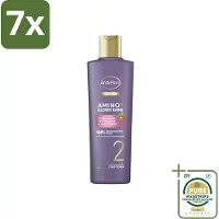 Andrélon 7 x – Conditioner – Pro Care Amino+ Glossy Shine – 250 ml - Grootverpakking - Haar Glans - Aminozuren - Glossy Shine - Haar Verzorging - Haar Transformeren