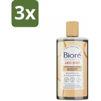 Bioré 3 x – Houtskool Anti-Puistjes Reinigingsgel – Gezichtsreiniger – 200 ml - Houtskool Reiniger - Puistjes Verkleinen - Salicylzuur - Vet Huid Reinigen - Acne Behandeling
