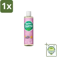 Happy Earth 1 x – Douchegel – 100% Natuurlijk Lavender Ylang – 300 ml - Douche Gel - Natuurlijke Douche - Lavendel Douche - Ylang-ylang Douche - Vegan Douche