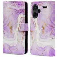 IMoshion Design Bookcase voor de Xiaomi Redmi Note 13 Pro Plus (5G) - Purple Marble