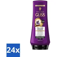 GLISS Conditioner Full Hair Wonder - 200 ml - Voordeelverpakking - 24 stuks
