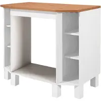 Notio Living Toscana-Ovenkast - Wit/Honing Grenen