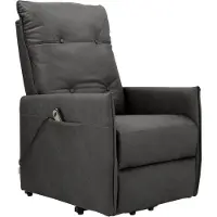 Notio Living Marko-Elektrische fauteuil met liftup in antraciet