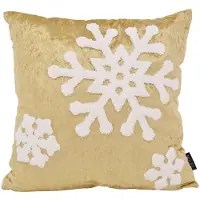 NOVÉE Velvet gold snow | 45 x 45 cm | kussenhoes | fluweel/polyester