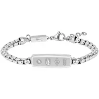 Lacoste - 2040538 - Armband - Heren - zilver - 20+3cm - CLASSIC