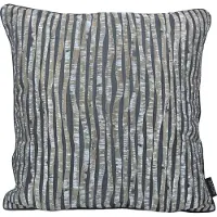 NOVÉE Silver lines | 45 x 45 cm | kussenhoes | jacquard/polyester