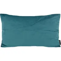 Gek op kussens! Velvet Petrol Kussenhoes | Fluweel - Polyester | 30 x 50 cm