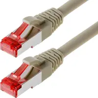 Helos Patchkabel SF/UTP Cat 5e grau 3,0 m