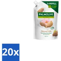 Palmolive 20 x – Handzeep Navulling – Naturals Almond Milk – 500 ml - Kabel - Kabels - Kabelsysteem - Kabelsysteem