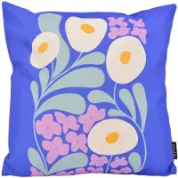 Gek op kussens! Midnight blossom | 45 x 45 cm | kussenhoes | katoen/linnen
