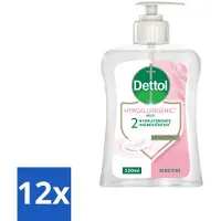 Dettol - Handzeep - Hypoallergenic - Gevoelige Huid - 250 ml - Voordeelverpakking - 12 stuks