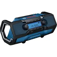 Bosch Professional GPB18V-3C Bouwradio FM Bluetooth, FM Powerbankfunctie, Spatwaterbestendig, Multiroom ondersteuning