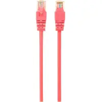 Gembird Stevige UTP-netwerkkabel categorie 6 GEMBIRD RJ45/RJ45 Cat5e 3m 3 m Roze