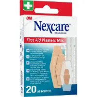 3M Nexcare EHBO-Pleistermix | Selectie essentiële pleisters | Latexvrij 1 St Pleister
