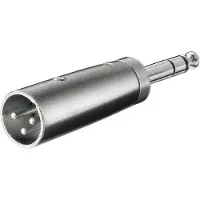 Goobay XLR verloop adapter - Stereo -