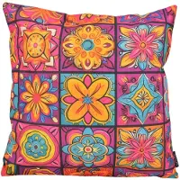 NOVÉE Kaya mandala #3 outdoor | 45 x 45 cm | kussenhoes | katoen/polyester