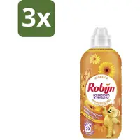 Robijn 3 x – Wasverzachter – Passiebloem & Bergamot – 780 ml - Koffie - Koffiezetapparaat - Koffiezetapparaat