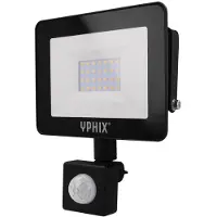 Yphix LED Schijnwerper met bewegingsmelder Pro 10W 3000K IP67 - Buitenlamp met bewegingssensor