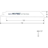 Rotec Reciprozagen RC 210 / (VPE 5 stuks) - 5250210 - 525.0210