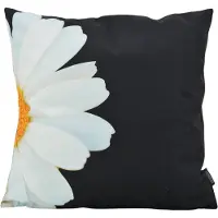 Gek op kussens! Sierkussen half a daisy | 45 x 45 cm | katoen/polyester