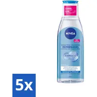 Nivea – Micellair Reinigingswater – Refreshing – 200 ml - Bulkverpakking - 5 stuks