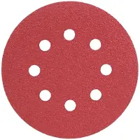 Radix - Schuurschijf - Pro - Klittenband 125 mm - P60 – 8 stofgaten (50 stuks)