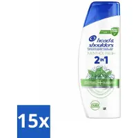Head & shoulders – 2-in-1 – Menthol Fresh – 300 ml - Bulkverpakking - 15 stuks
